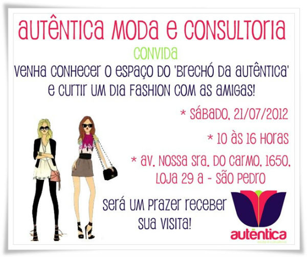 Autêntica convida