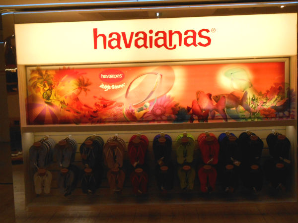 havaianas em Paris