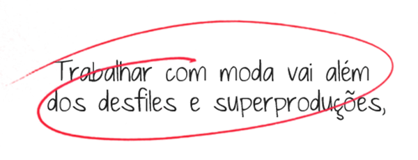 trabalhar com moda